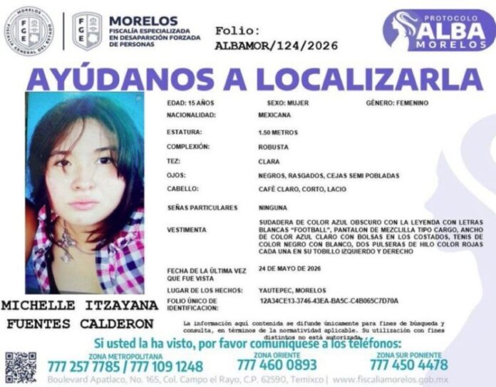 missing girl morelos